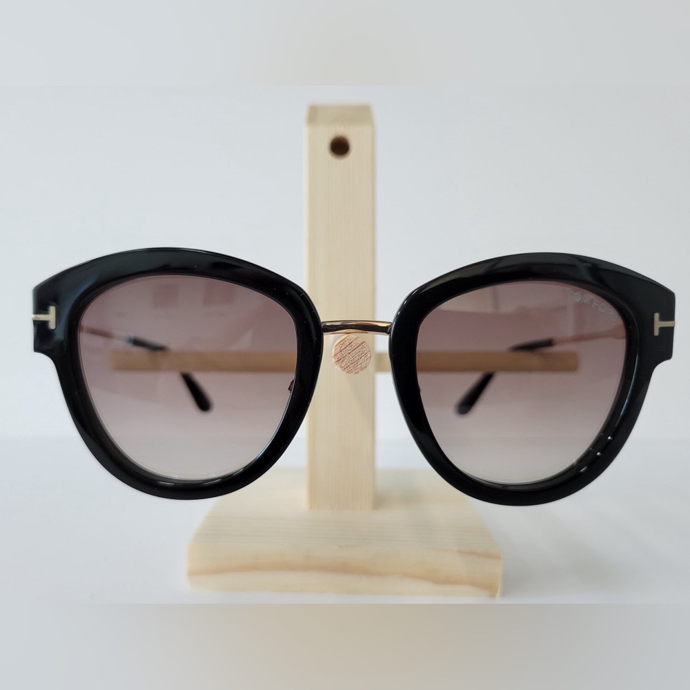 Tom Ford Mia TF-574 Sunglasses Black 01T New